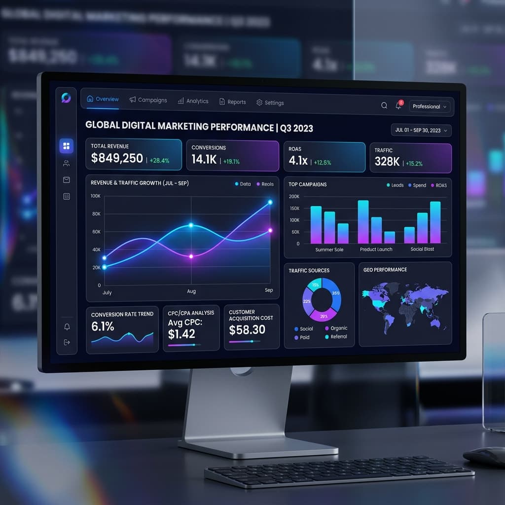 Performance Dashboard Graph